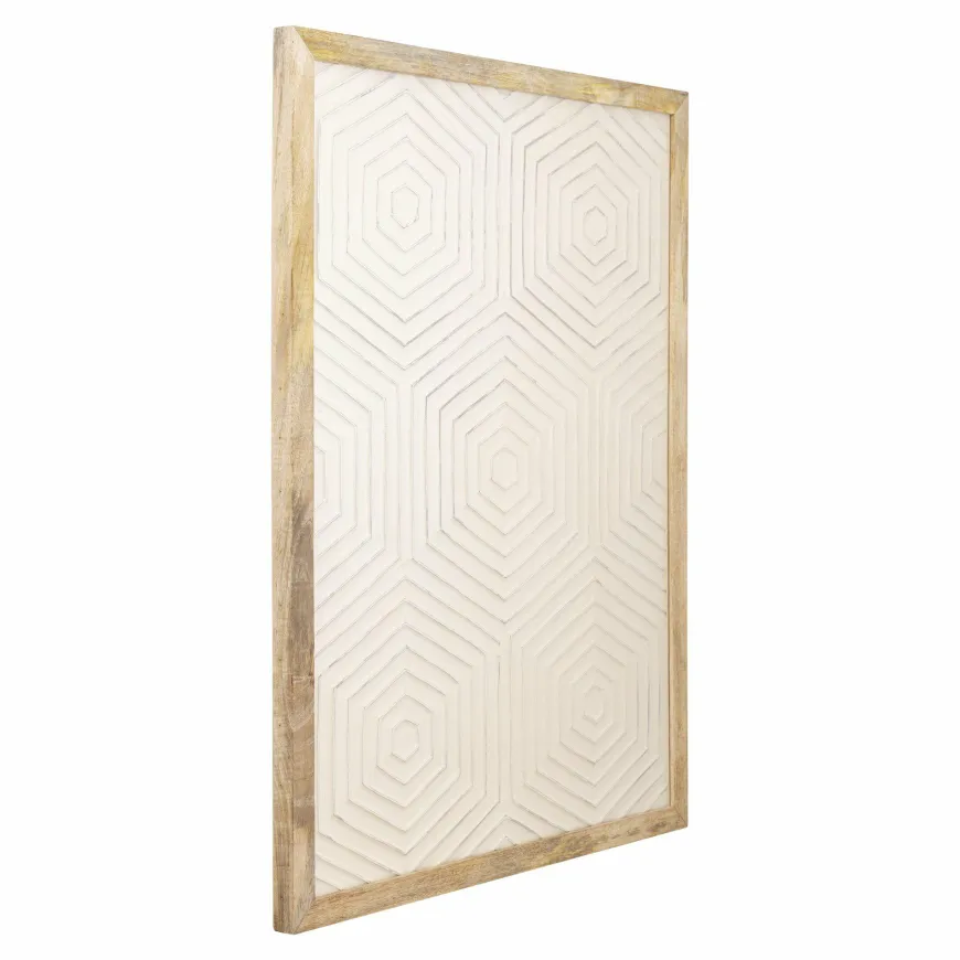 PTMD Wandpaneel Elasah hexagon creme