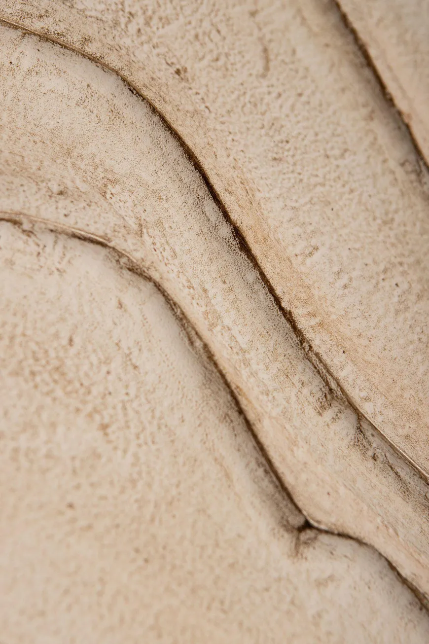 PTMD Wandpaneel Samraj Wit MDF Wave met structuur