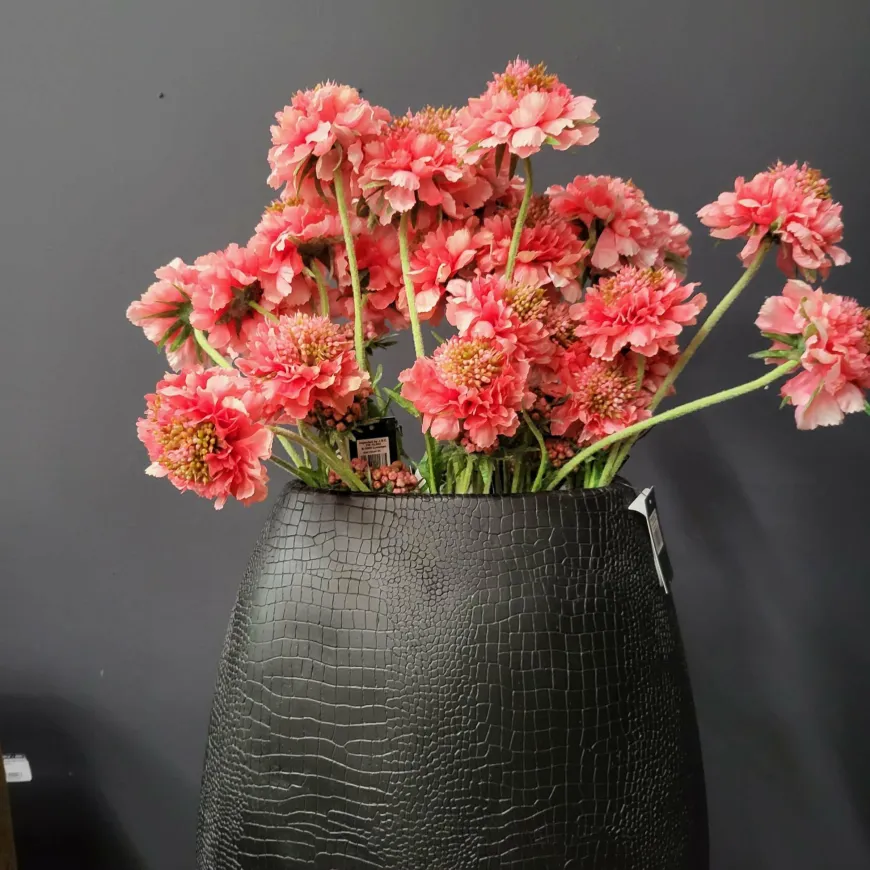 Pure Kunsttak Duifkruid 66 cm roze