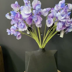 Pure Kunsttak Sweat Pea 66 cm blauw