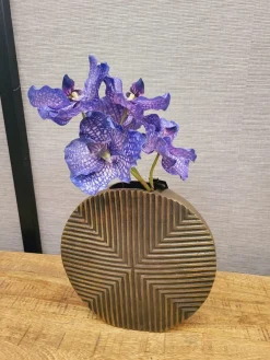 Pure Kunsttak Vanda Orchidee 62CM blauw