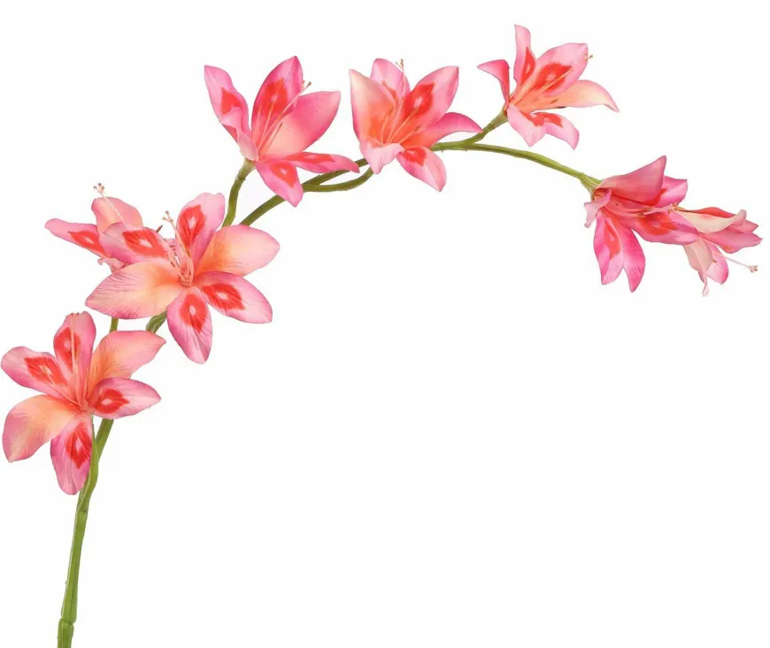 Pure Kunsttak zwaardlelie roze 95 cm