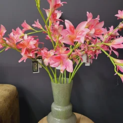 Pure Kunsttak zwaardlelie roze 95 cm