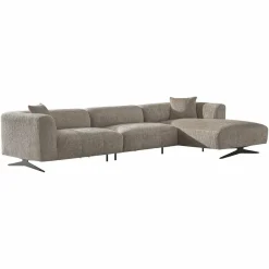 Richmond Interiors Bank Hoxton 3-zits + lounge rechts Be Lovely 170 Beige
