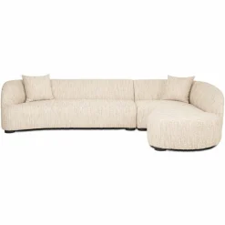 Richmond Interiors Bank Pandora beige angora lounge rechts