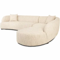 Richmond Interiors Bank Pandora beige angora lounge rechts