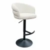 Richmond Interiors Bar/counter stoel draaibaar Nikkie Niagara 902 beige Chenille