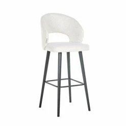 Richmond Interiors Barstoel Savoy white bouclé (Copenhagen 900 Bouclé White)