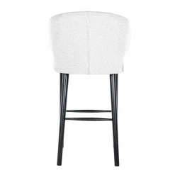 Richmond Interiors Barstoel Indigo White Bouclé (Copenhagen 900 Bouclé White)