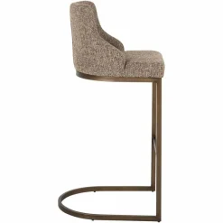 Richmond Interiors Barstoel Bolton brown tweed (Set of 2)
