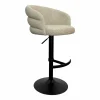 Richmond Interiors Barstoel Nikki biscotti swivel fire retardant