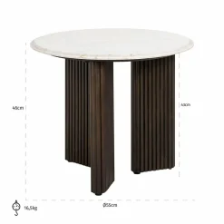 Richmond Interiors Bijzettafel Mayfield 55Ø