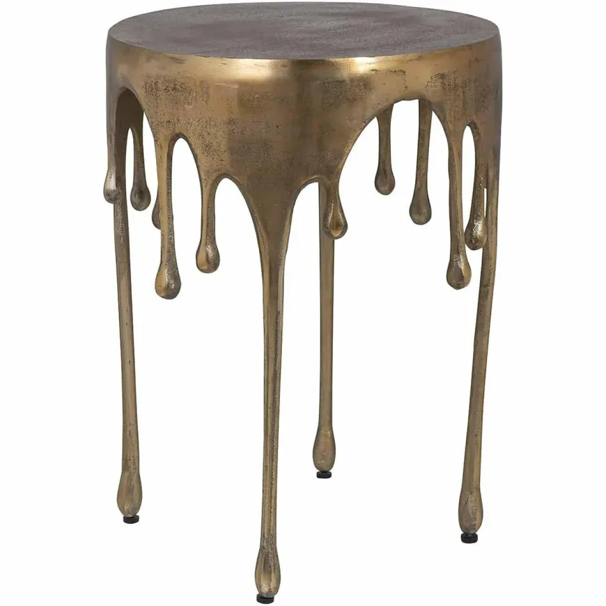 Richmond Interiors Bijzettafel Carly (Brushed Gold)