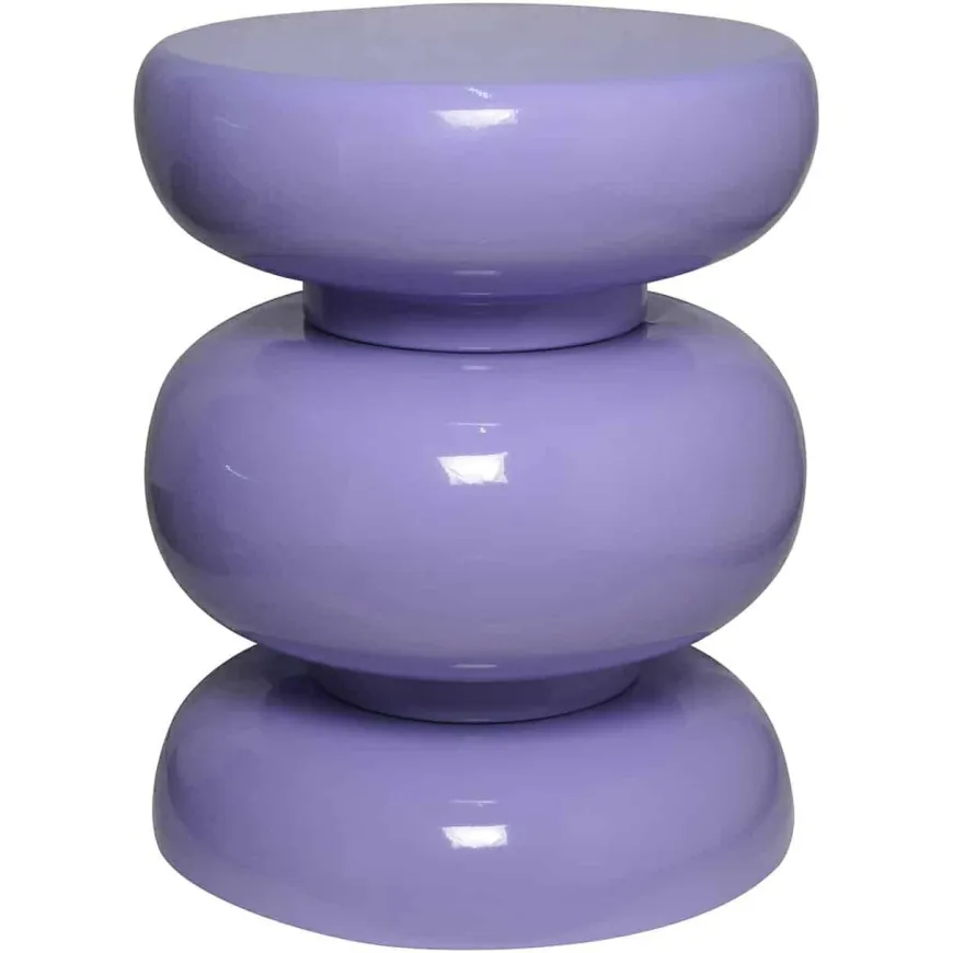 Richmond Interiors Bijzettafel Jari purple