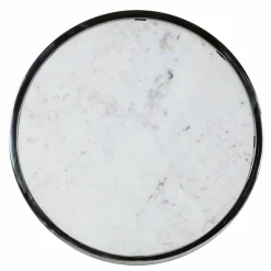 Richmond Interiors Bijzettafel Jaimy met marmeren top groot
