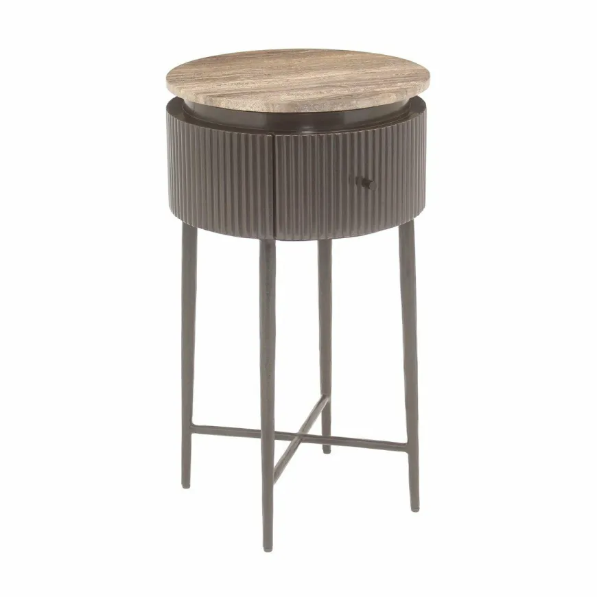 Richmond Interiors Bijzettafel Russo brown