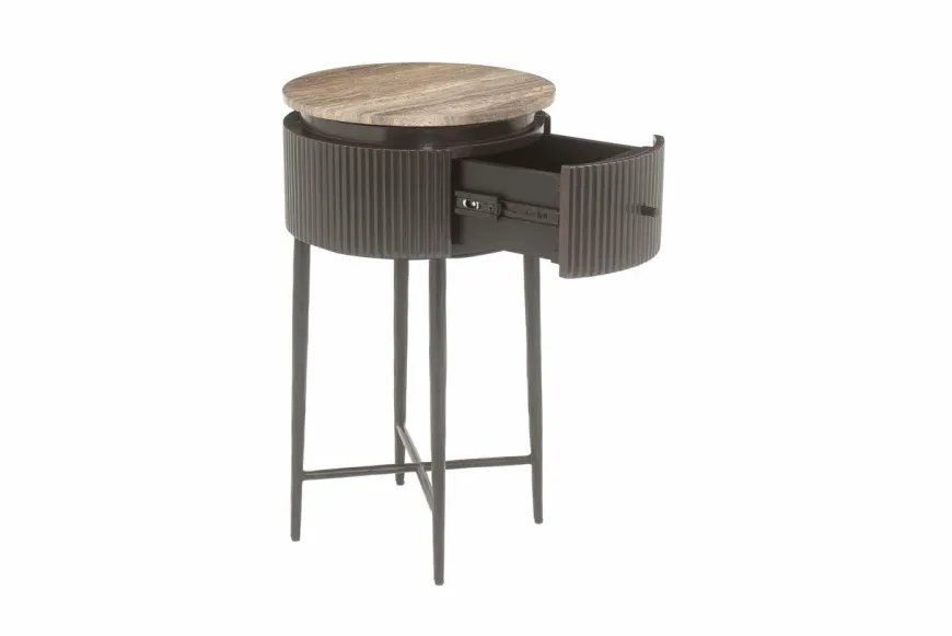 Richmond Interiors Bijzettafel Russo brown
