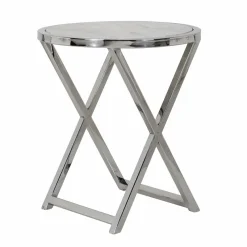 Richmond Interiors Bijzettafel Cameron met marmeren top klein