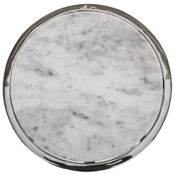 Richmond Interiors Bijzettafel Cameron met marmeren top klein