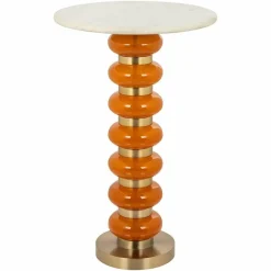 Richmond Interiors Bijzettafel Barbara orange