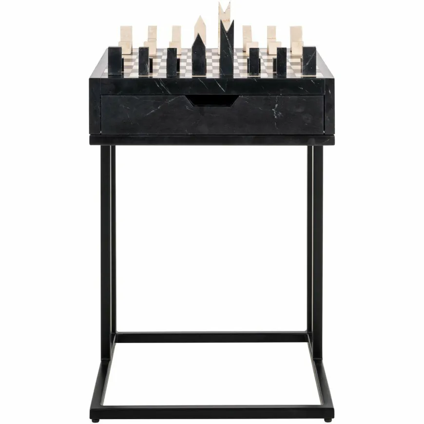 Richmond Interiors Bijzettafel Davos black