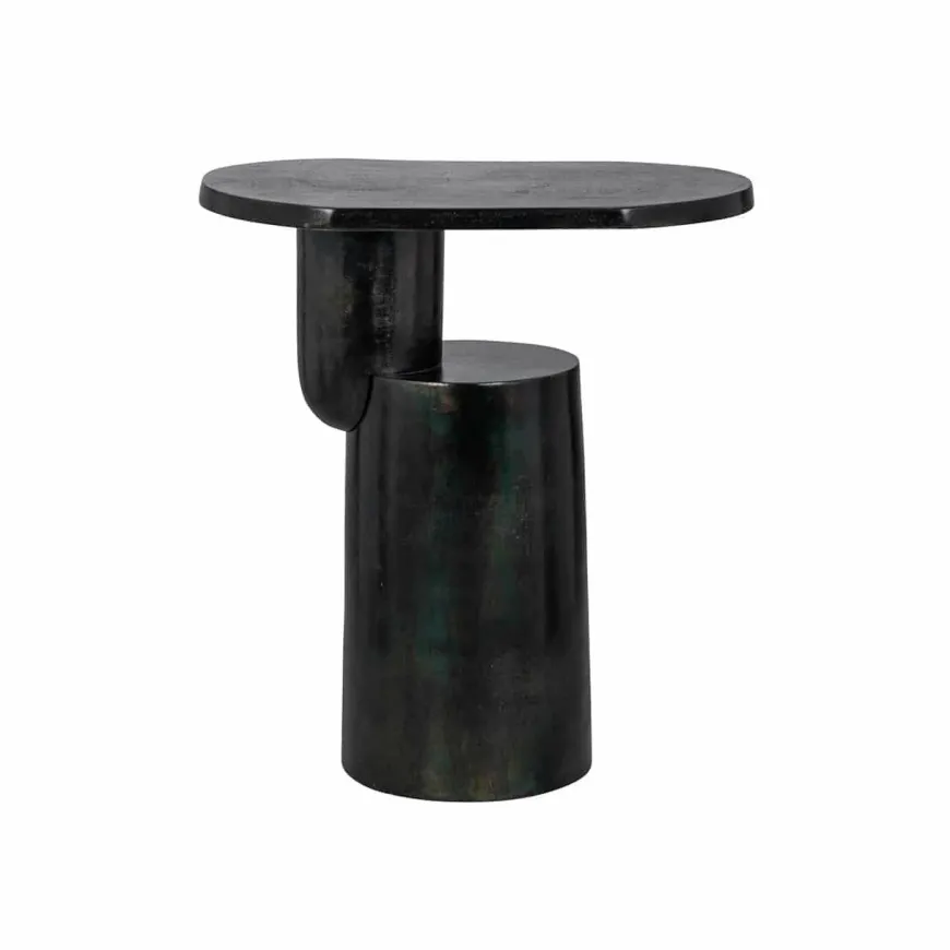 Richmond Interiors Bijzettafel Denzell zwart (Black)