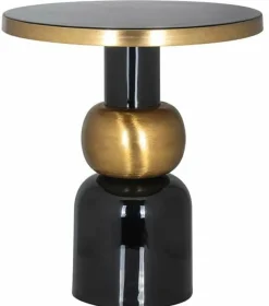 Richmond Interiors Bijzettafel Mose 51Ø (Black)