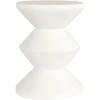 Richmond Interiors Bijzettafel Bloomstone Diablo 34Ø Wit