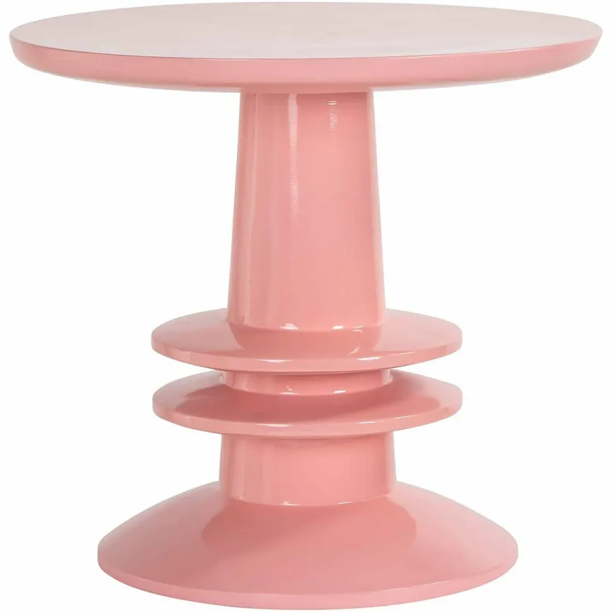 Richmond Interiors Bijzettafel Josy Pink