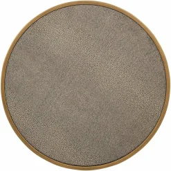 Richmond Interiors Bijzettafel Bloomville met glas set van 2 Goud
