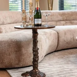 Richmond Interiors Bijzettafel Misty Bronze