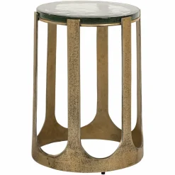 Richmond Interiors Bijzettafel Rixo goud