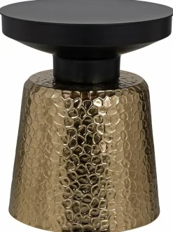 Richmond Interiors Bijzettafel Freddie (Black/gold)