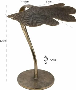 Richmond Interiors Bijzettafel June (Brushed Gold)