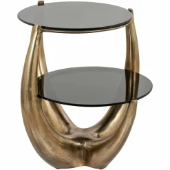 Richmond Interiors Bijzettafel Aida Goud