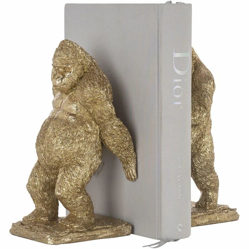Richmond Interiors Boekenstandaard Donky goud