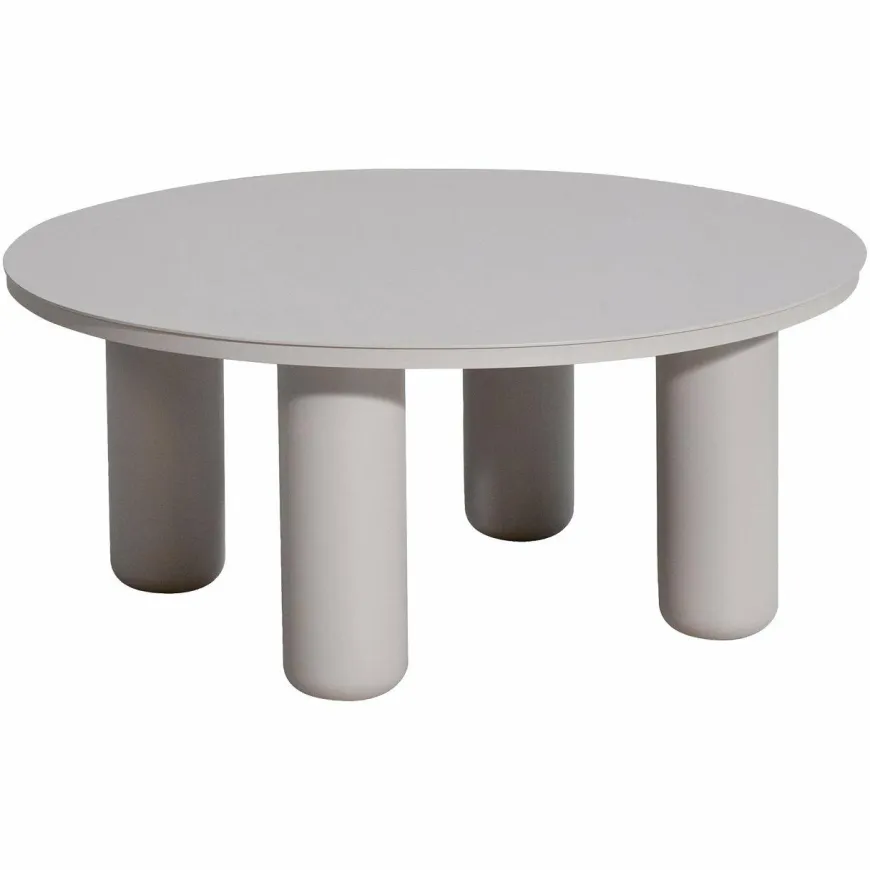 Richmond Interiors Buiten salontafel Quinn light beige 86Ø