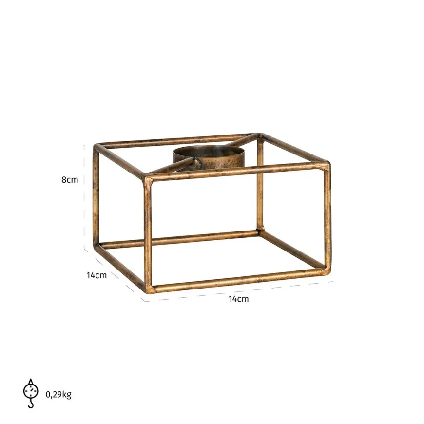 Richmond Interiors Candle holder Lev groot