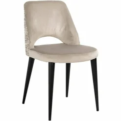 Richmond Interiors Chair Tabitha trendy nature / quartz khaki
