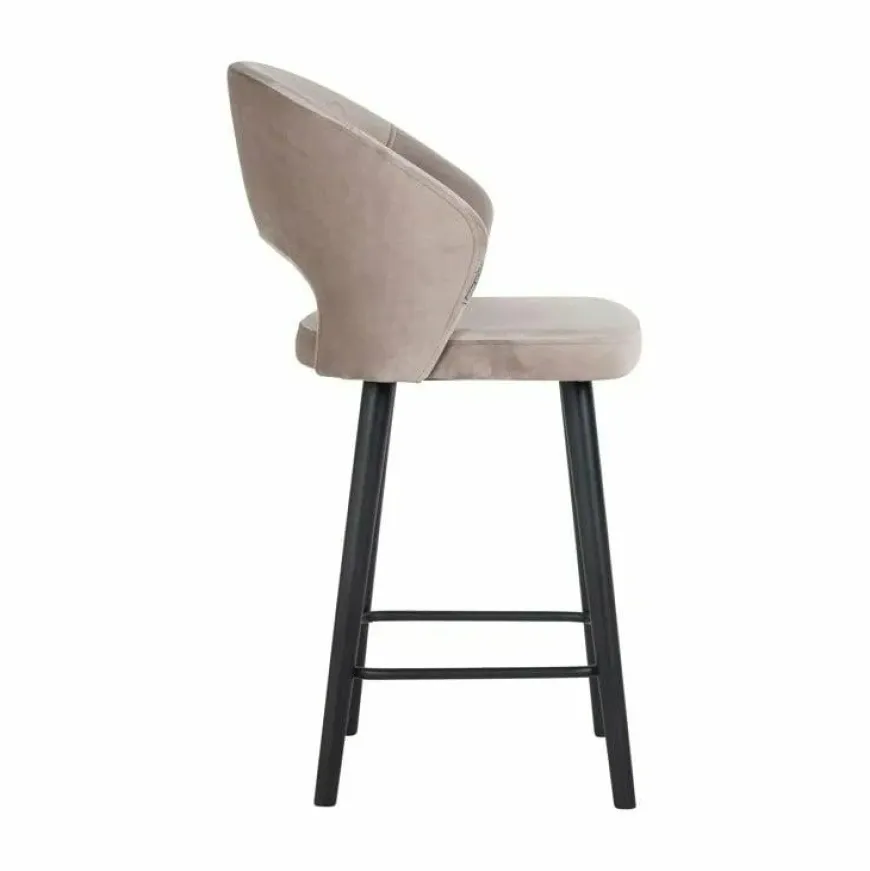 Richmond Interiors Counterstoel Savoy khaki velvet (Quartz Khaki 903)