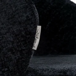 Richmond Interiors Counterstoel Savoy black chenille - Showroommodel