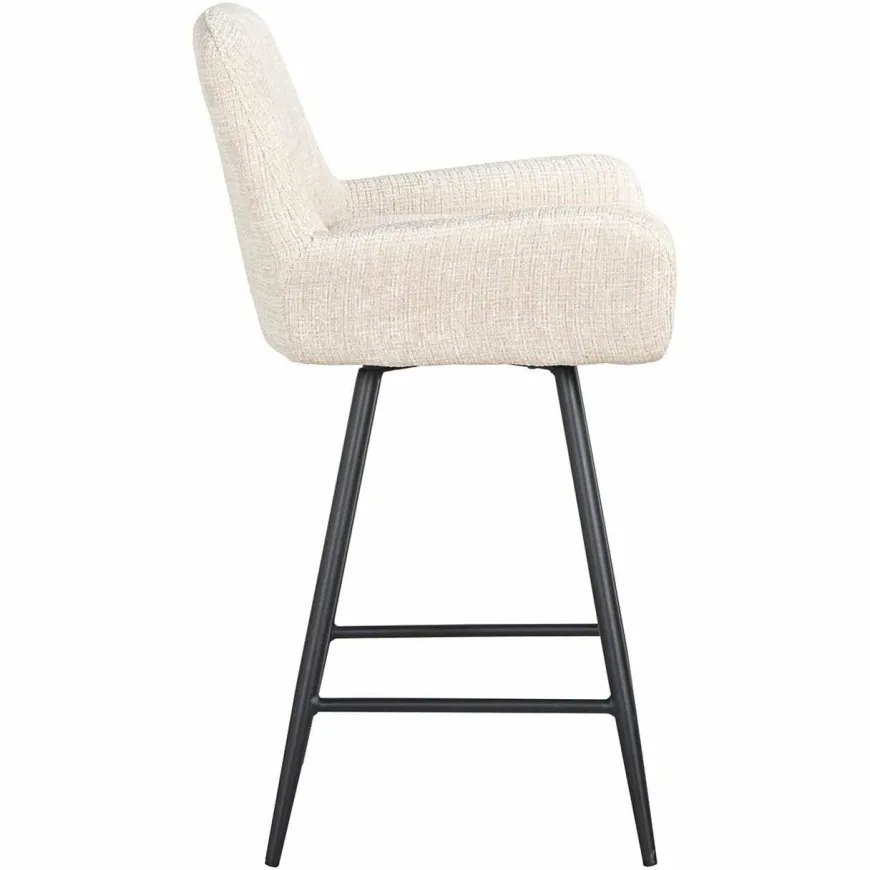 Richmond Interiors Counterstoel Linsey beige chenille Niagara 902 beige