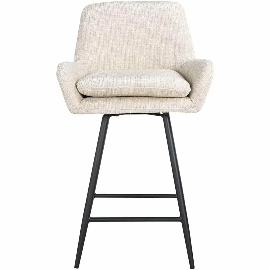 Richmond Interiors Counterstoel Linsey beige chenille Niagara 902 beige