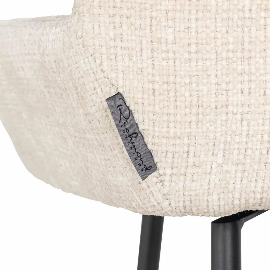 Richmond Interiors Counterstoel Linsey beige chenille Niagara 902 beige