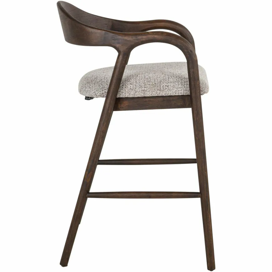 Richmond Interiors Counterstoel Mihara mocca fancy