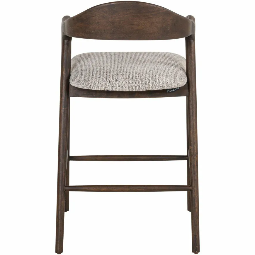 Richmond Interiors Counterstoel Mihara mocca fancy