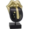 Richmond Interiors Deco object Tongue Zwart/Goud