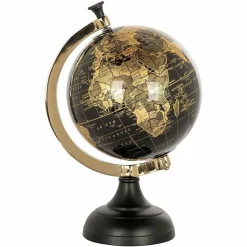 Richmond Interiors Deco object wereldbol Jilly Zwart