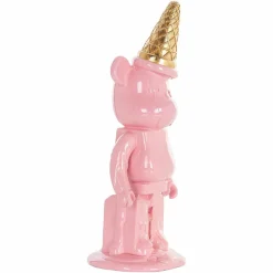 Richmond Interiors Deco object icebear roze