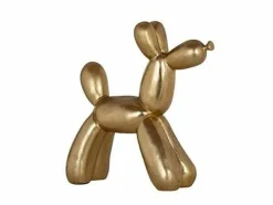 Richmond Interiors Decoratief beeld hond goudkleurig